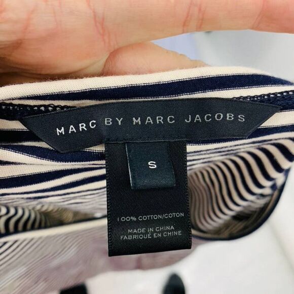 Marc by Marc Jacobs Polka Dot‎ Tee Sz S - Picture 5 of 5